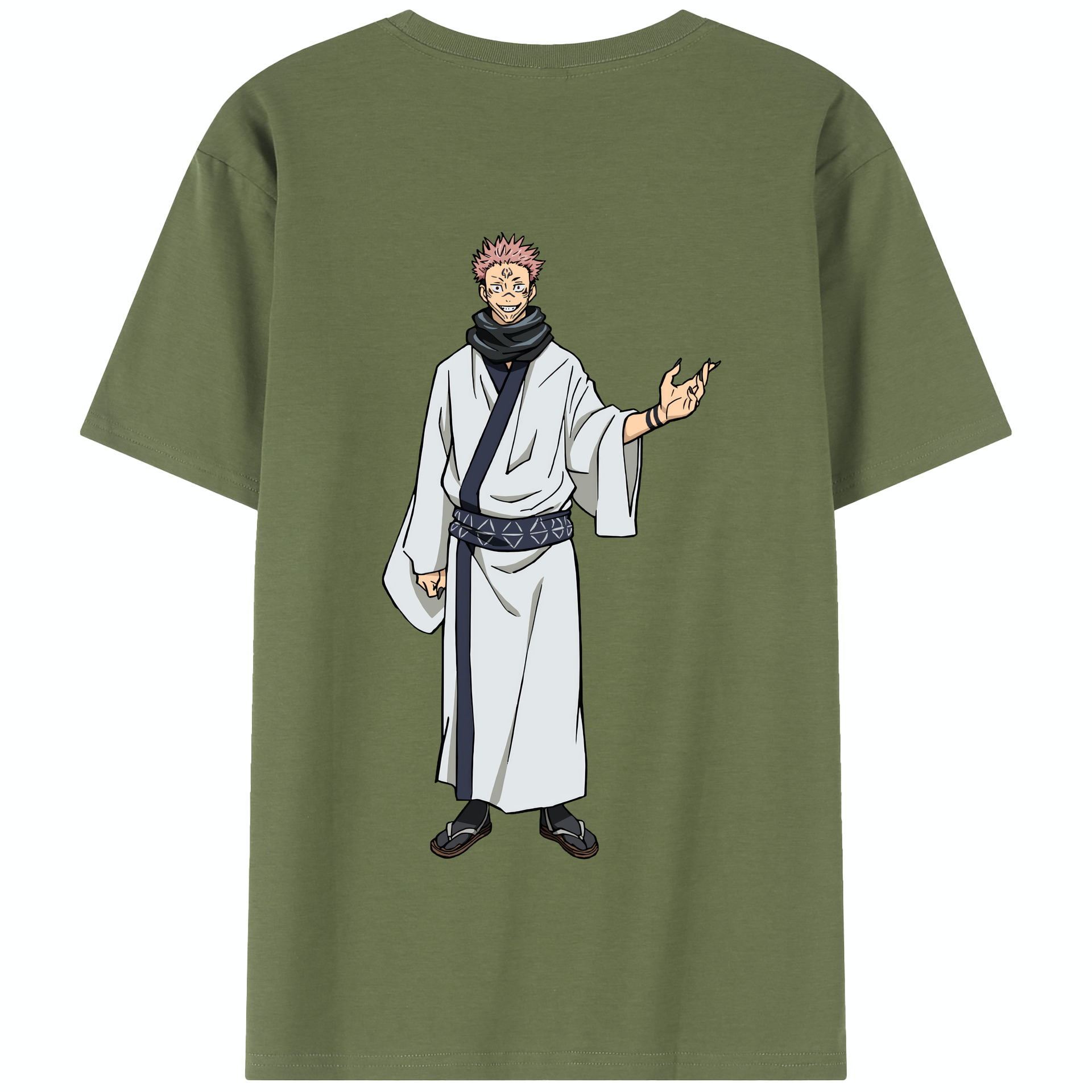 （画像用） 呪術廻戦 Jujutsu Kaisen 綿100％半袖Tシャツ（背面プリント）